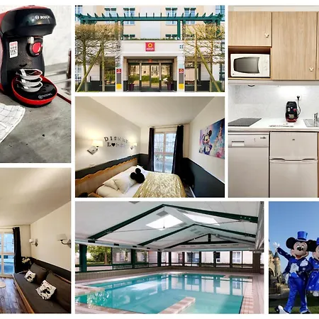 Proche Disneyland, Val D'europe, Paris #1 Apartment *